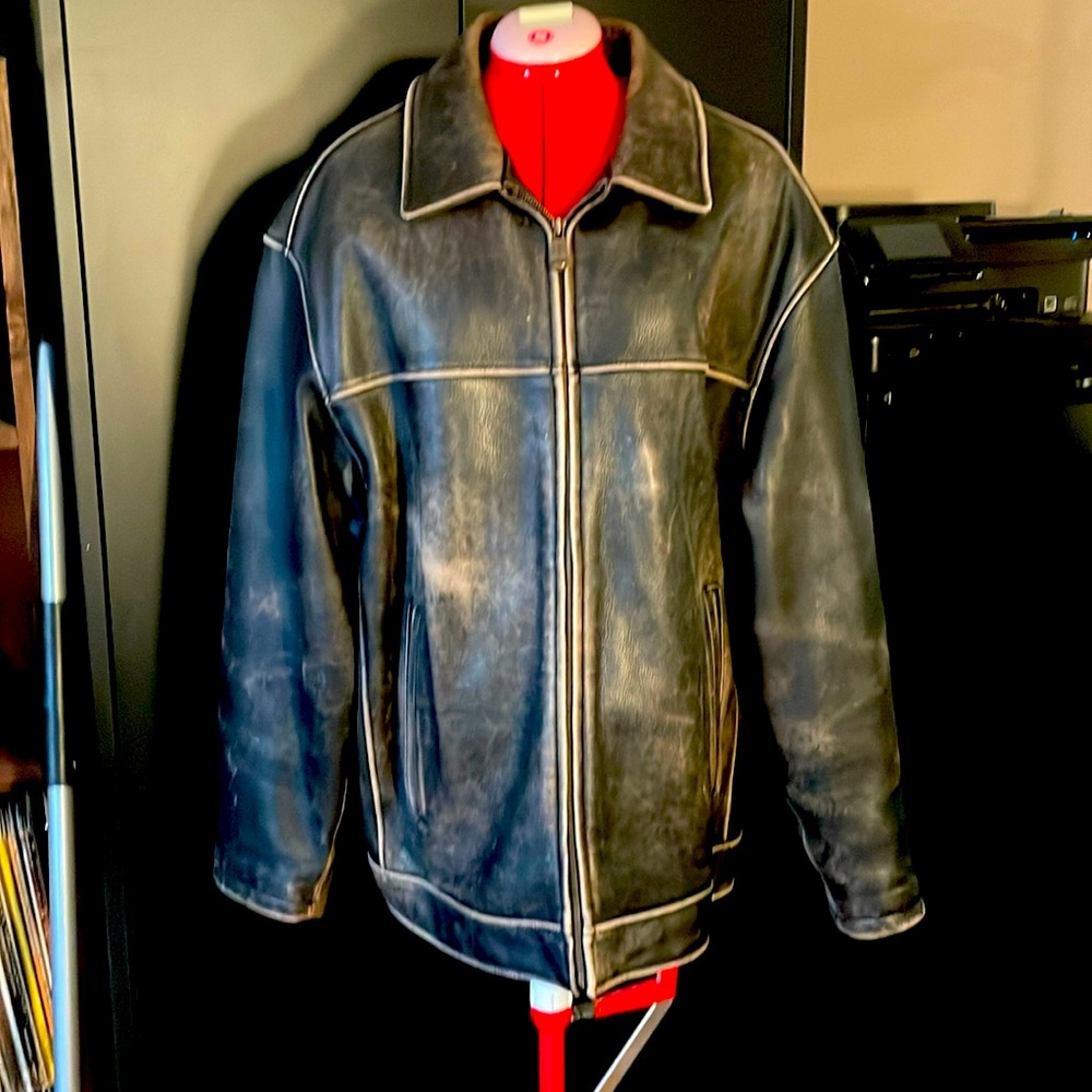 Vintage Men’s Rockport Leather Jacket